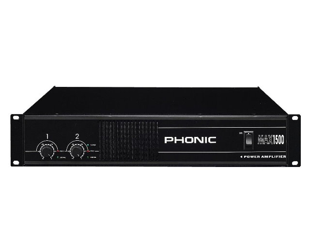 Phonic MAX1500 Power AmplifierX